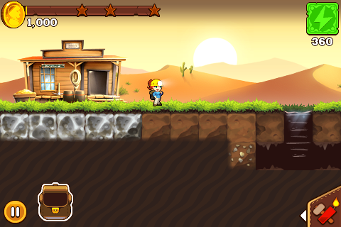 Surface store of Gold Rush.